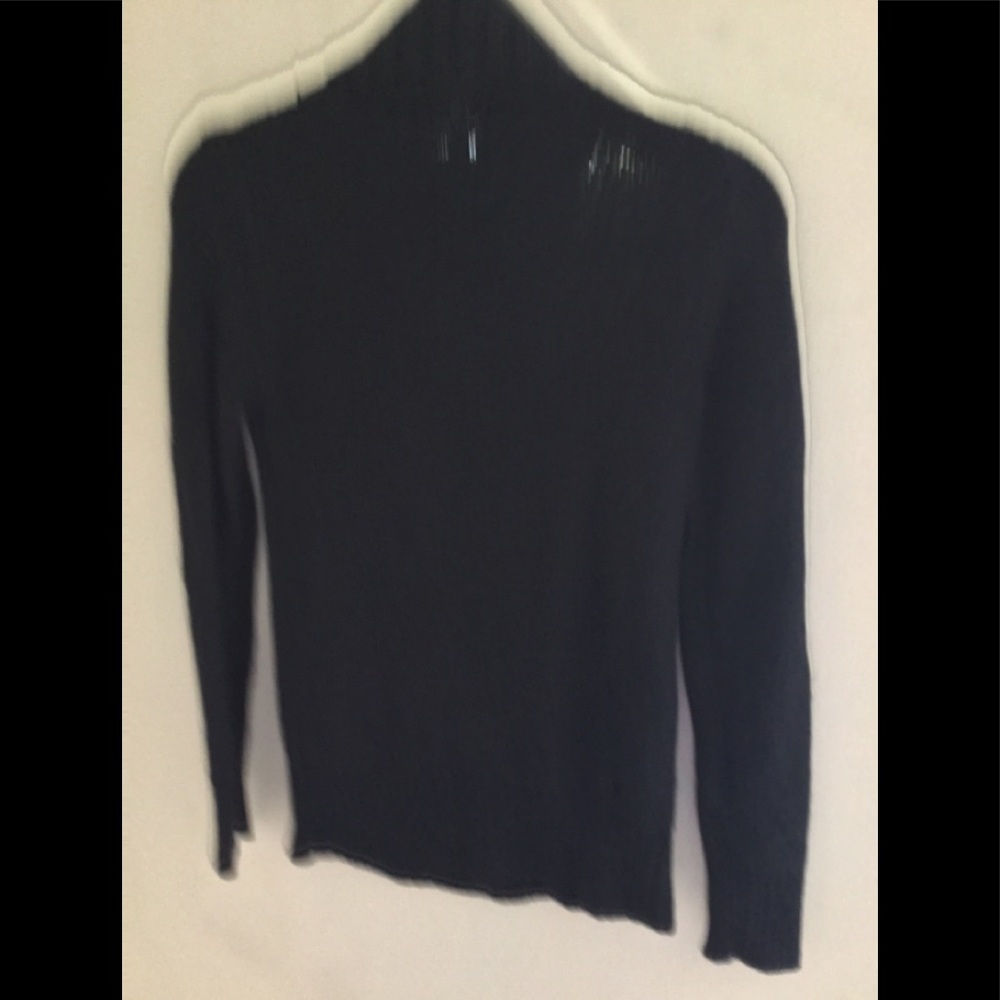 Turtle Neck Cable Front Sweater - image 1